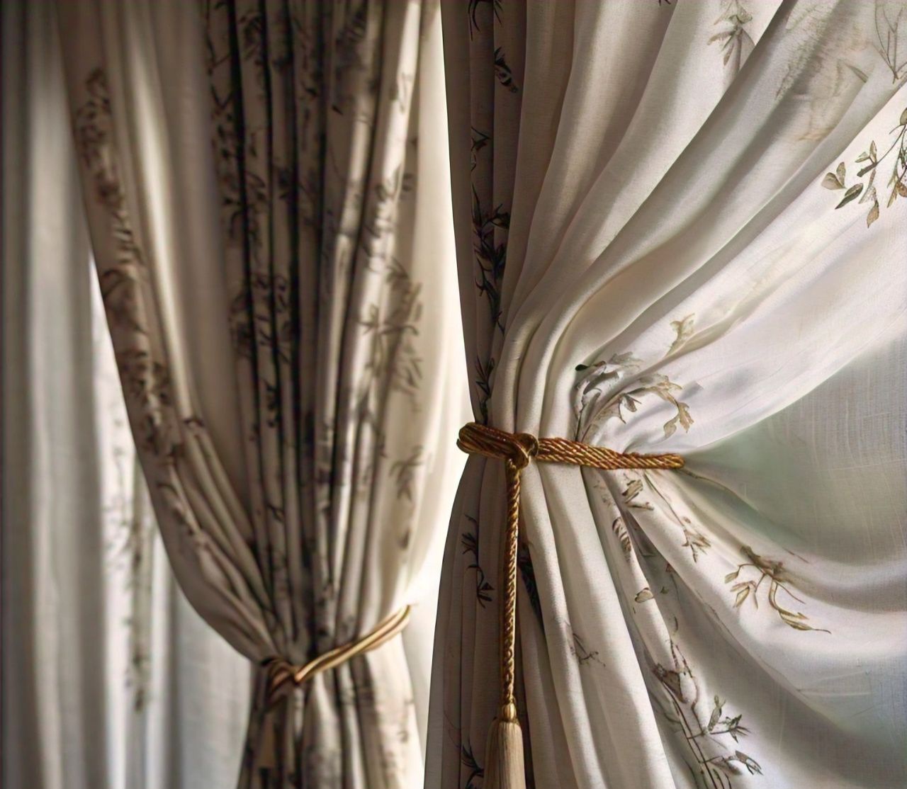 layered curtains