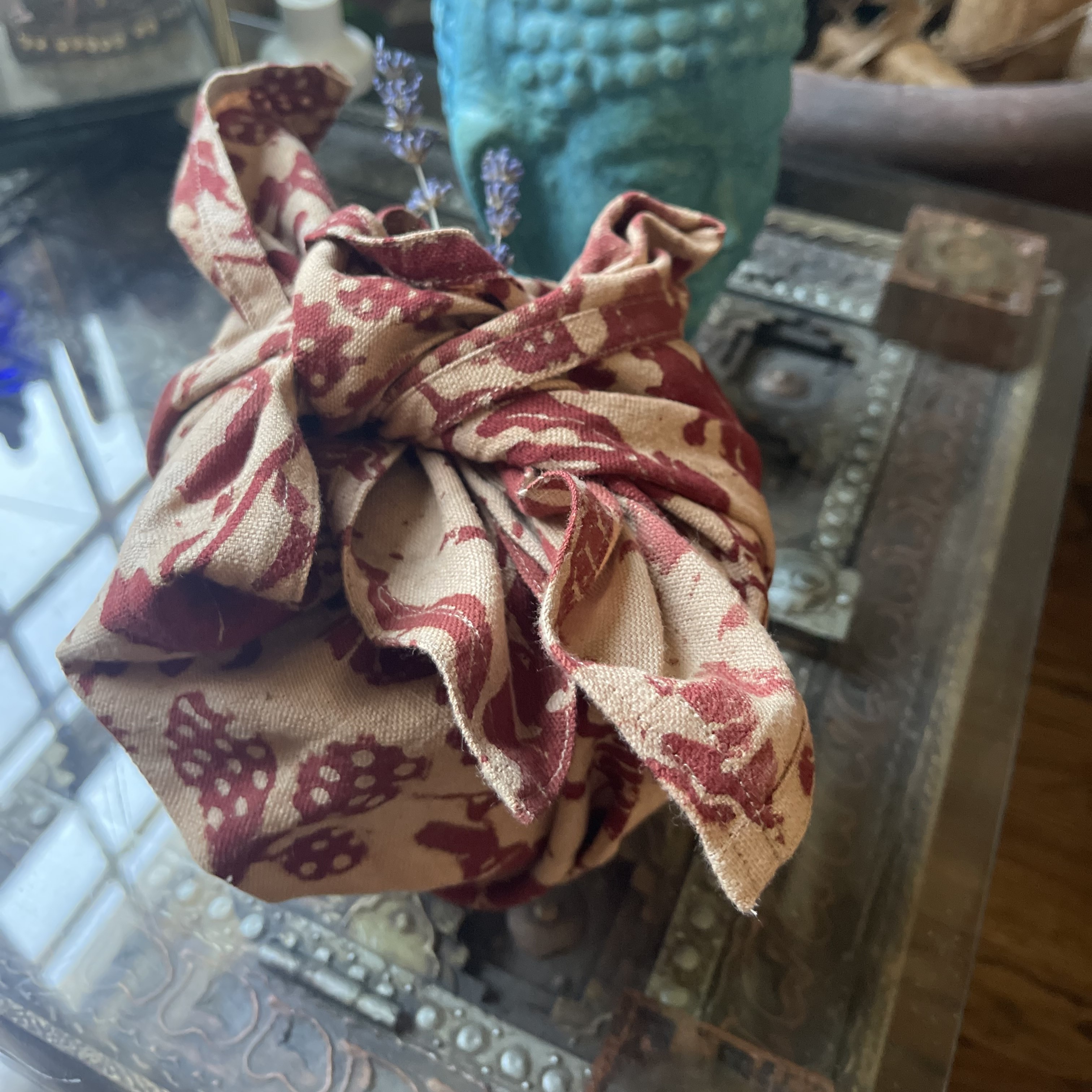 fabric gift wrap alternative